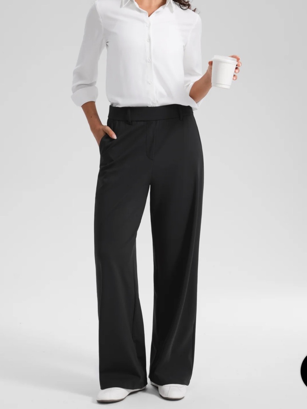 Walk the City Belt Loops Straight Leg Pant 30"